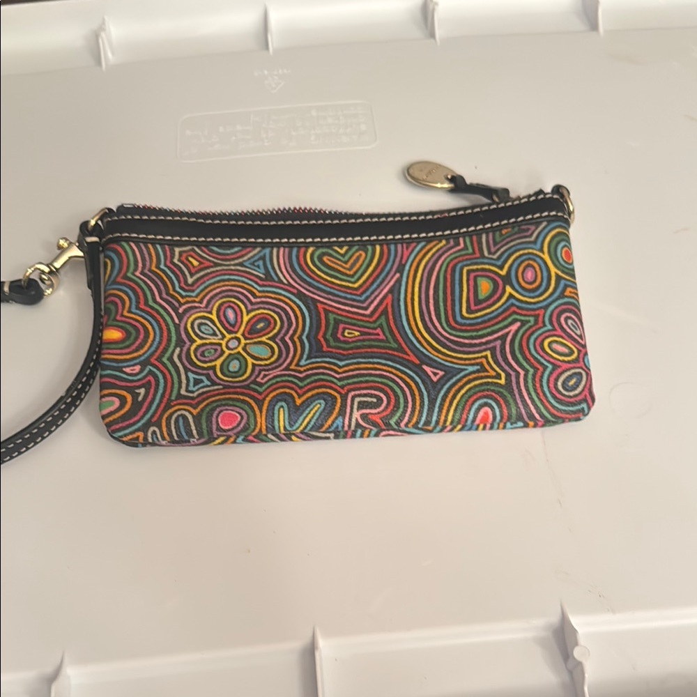 Colorful Patterned Women's Clutch